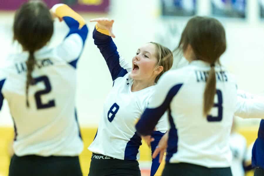 High School Volleyball roundup Canyon nabs first district win at