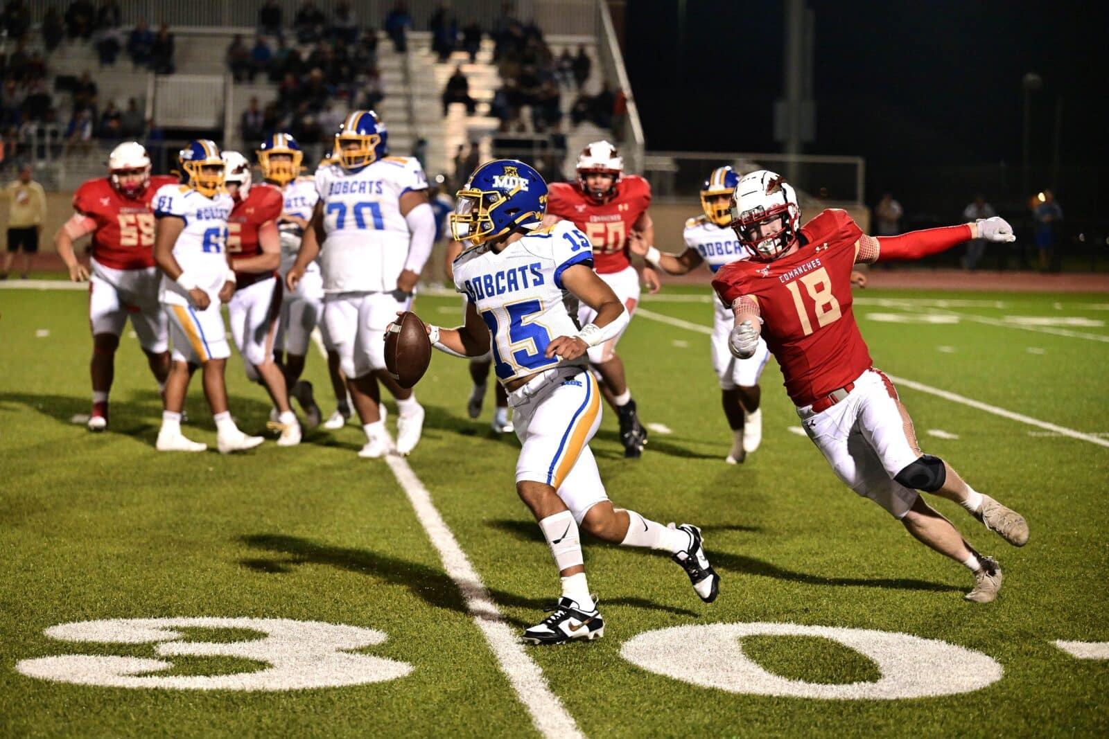 Class 2A roundup Sunray steam rolls West Texas High, Wellington edges