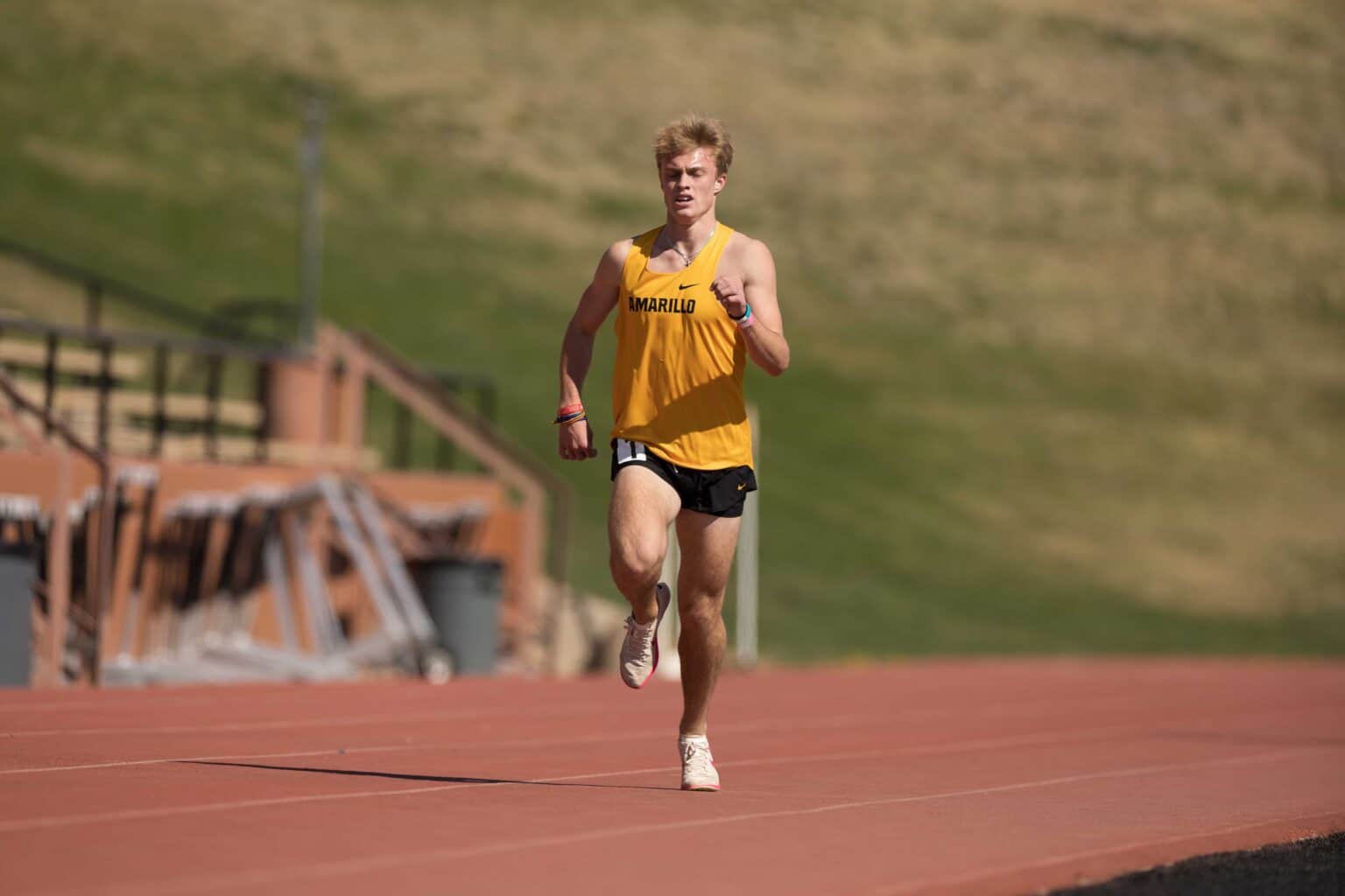 Amarillo High’s Adam Burlison, Tascosa girls, shine on day one of the