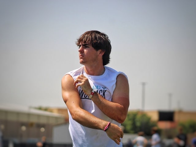 Air It Out Football Camp interview- Reid Macon, West Plains quarterback