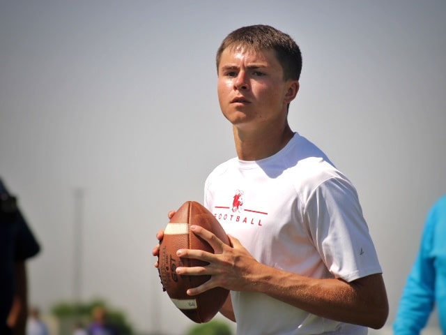 Air It Out Football Camp interview- Cooper Schilling, Perryton