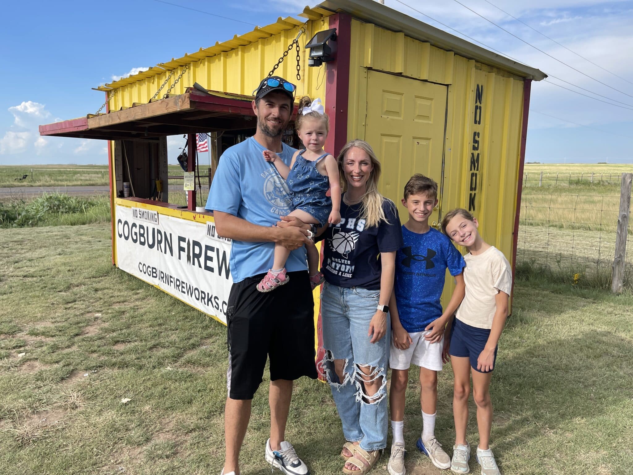 IMG_6018 | Press Pass Sports West Plains head basketball coach Kendall Cogburn and family have a passion for the firework business