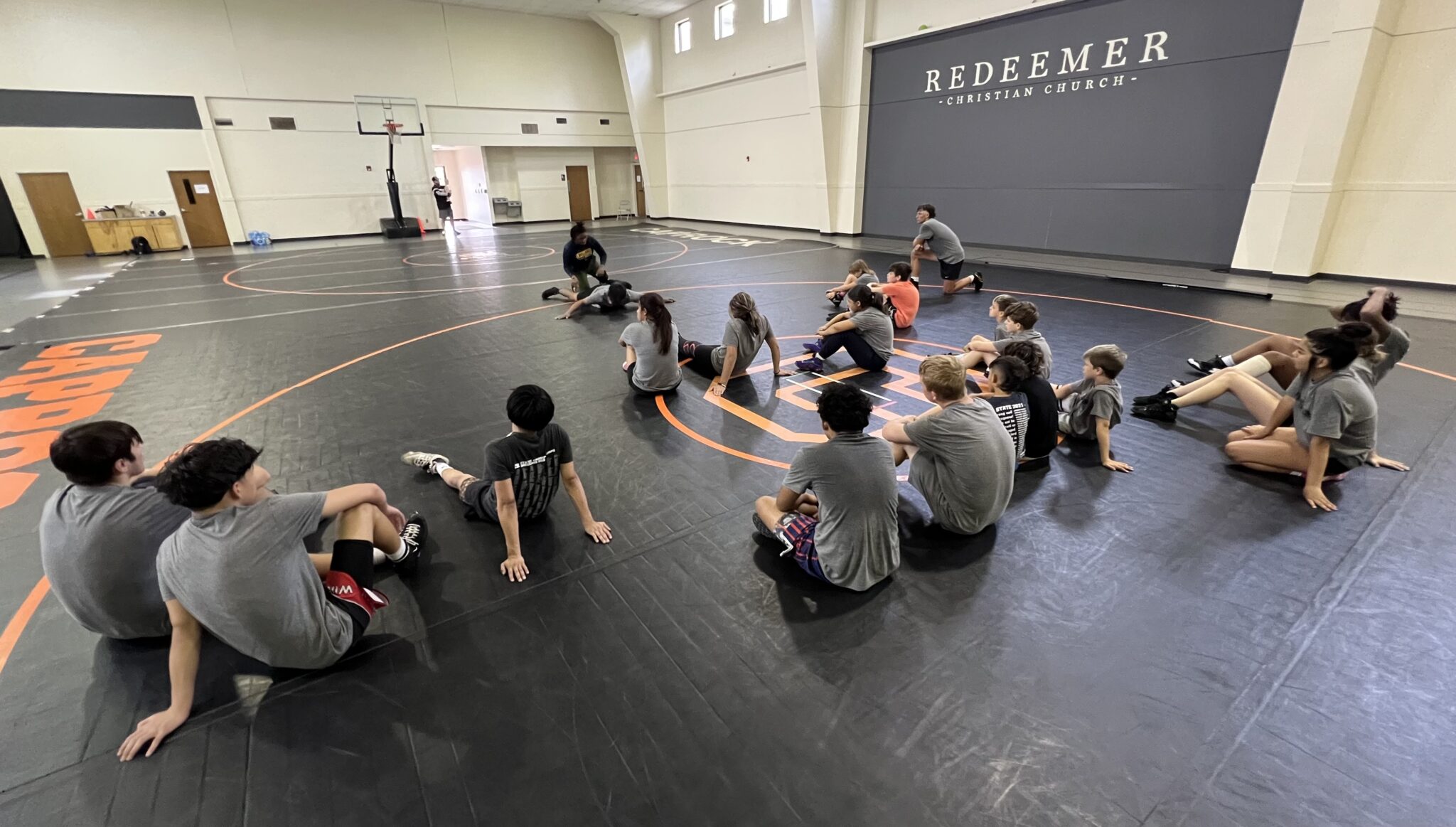 Fellowship of Christian Athletes host wrestling camp highlighted by wrestling coach Chris Allen and special alumni
