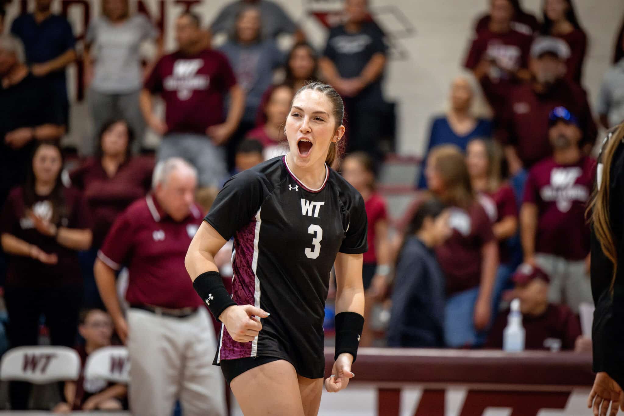WT VB vs UT Tyler 9-18-25-65 | Press Pass Sports