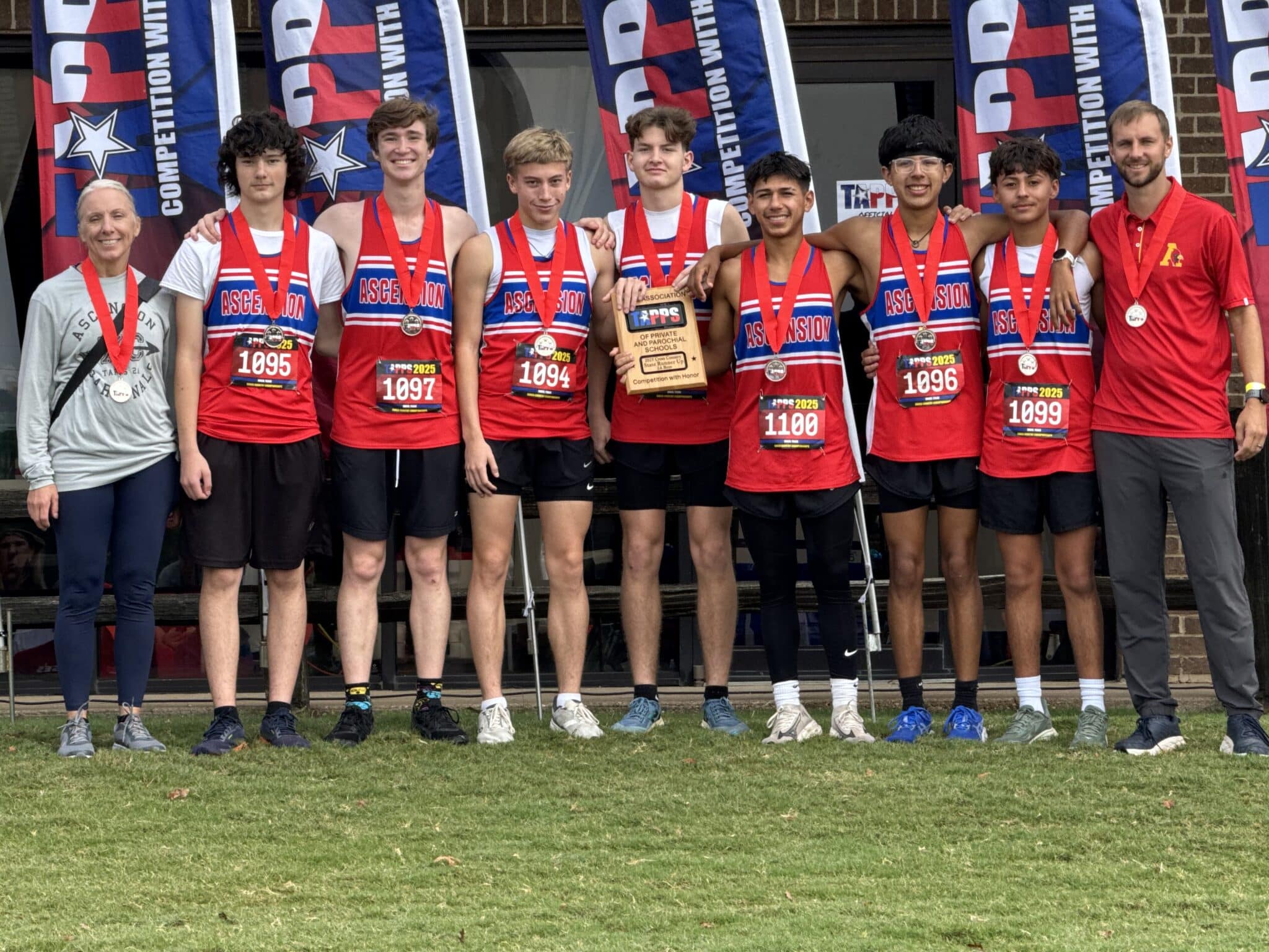 IMG_5654 | Press Pass Sports Ascension Academy Cardinals repeat as runner up at TAPPS Class 2A state cross country meet