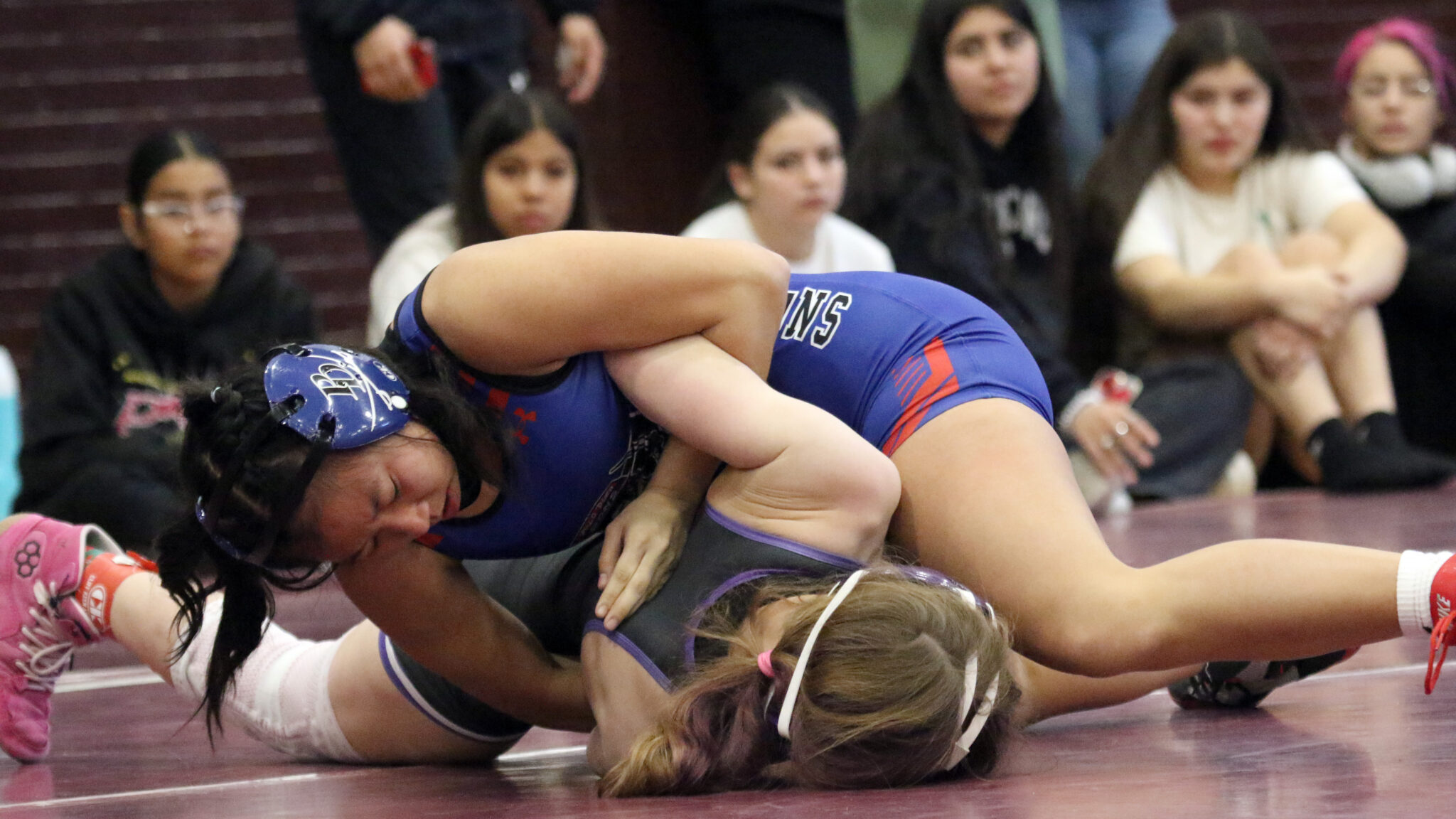 Hereford Rumble - Palo Duro Jency Twee pinfall over Canyon Lynlee Bice - Girls 110 lbs championship | Press Pass Sports